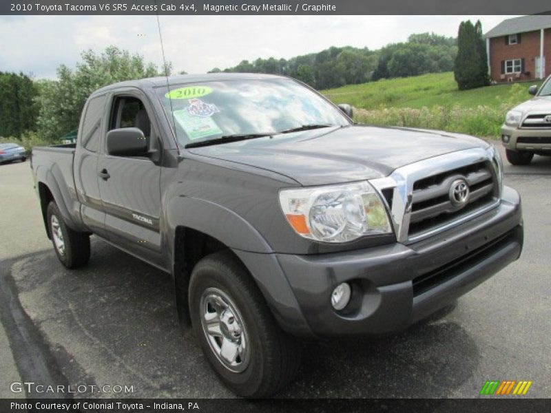 Magnetic Gray Metallic / Graphite 2010 Toyota Tacoma V6 SR5 Access Cab 4x4