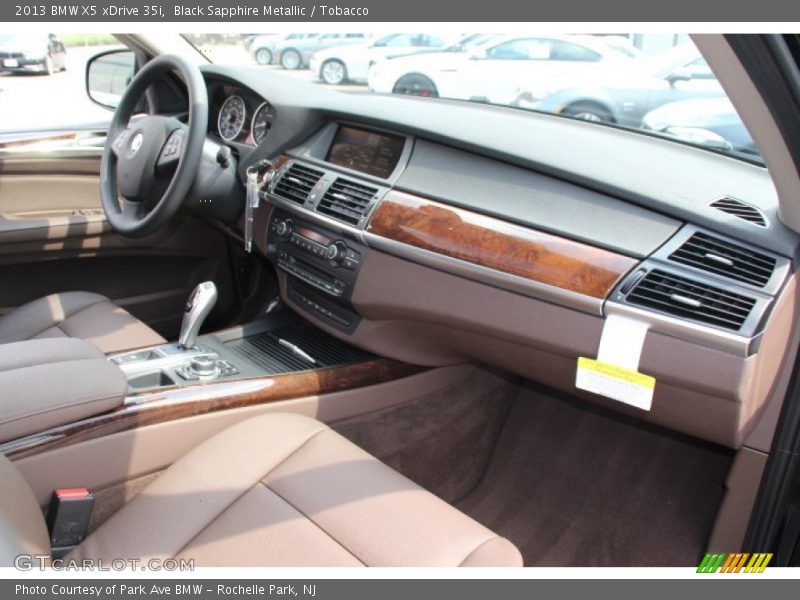Black Sapphire Metallic / Tobacco 2013 BMW X5 xDrive 35i