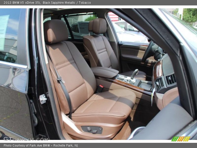 Black Sapphire Metallic / Tobacco 2013 BMW X5 xDrive 35i