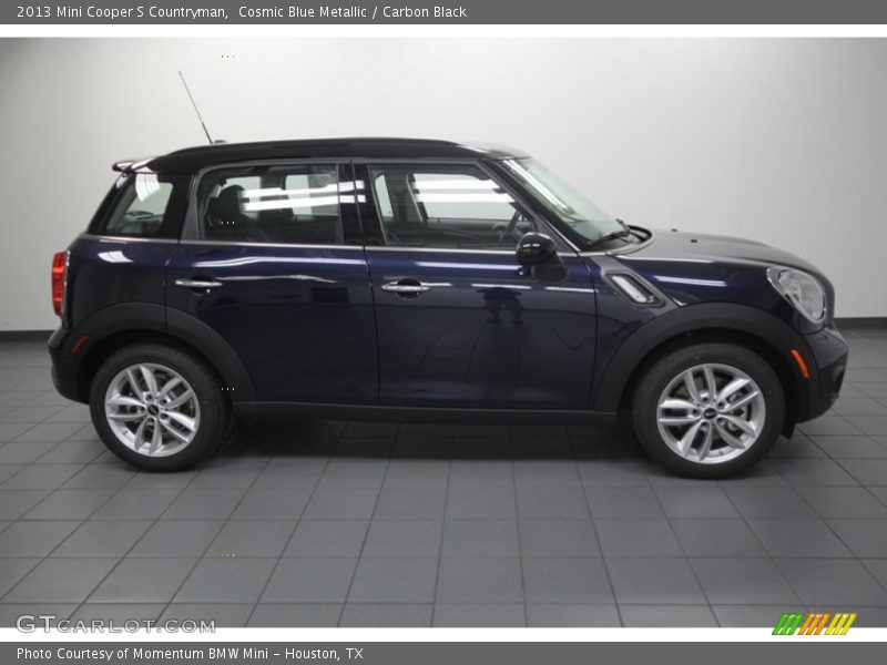 Cosmic Blue Metallic / Carbon Black 2013 Mini Cooper S Countryman