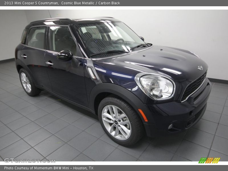Cosmic Blue Metallic / Carbon Black 2013 Mini Cooper S Countryman