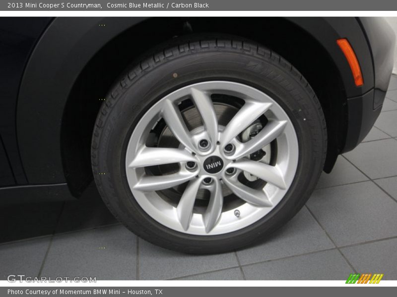 Cosmic Blue Metallic / Carbon Black 2013 Mini Cooper S Countryman