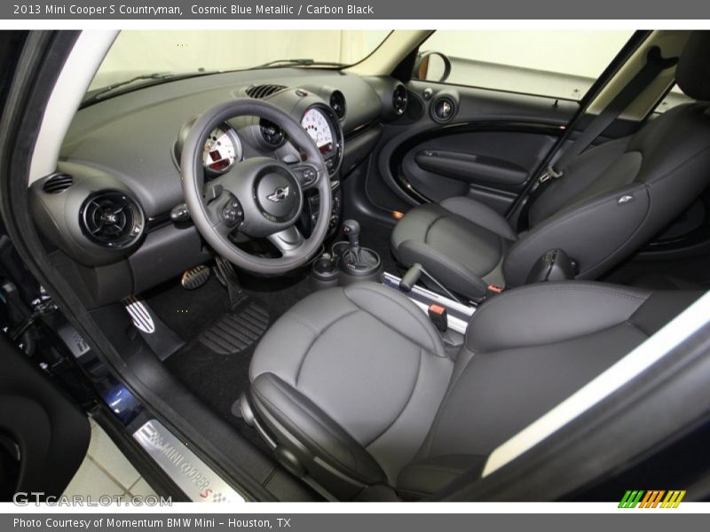 Cosmic Blue Metallic / Carbon Black 2013 Mini Cooper S Countryman