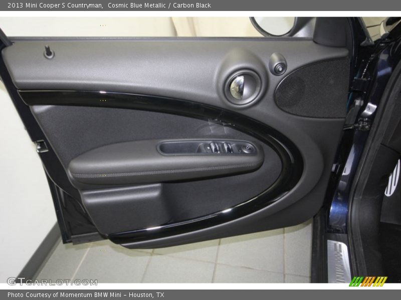 Cosmic Blue Metallic / Carbon Black 2013 Mini Cooper S Countryman