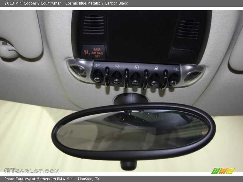 Cosmic Blue Metallic / Carbon Black 2013 Mini Cooper S Countryman