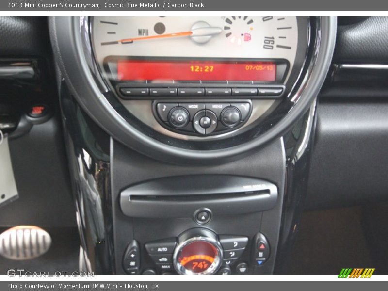 Cosmic Blue Metallic / Carbon Black 2013 Mini Cooper S Countryman