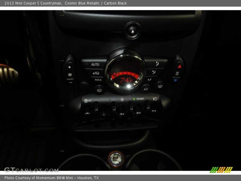 Cosmic Blue Metallic / Carbon Black 2013 Mini Cooper S Countryman