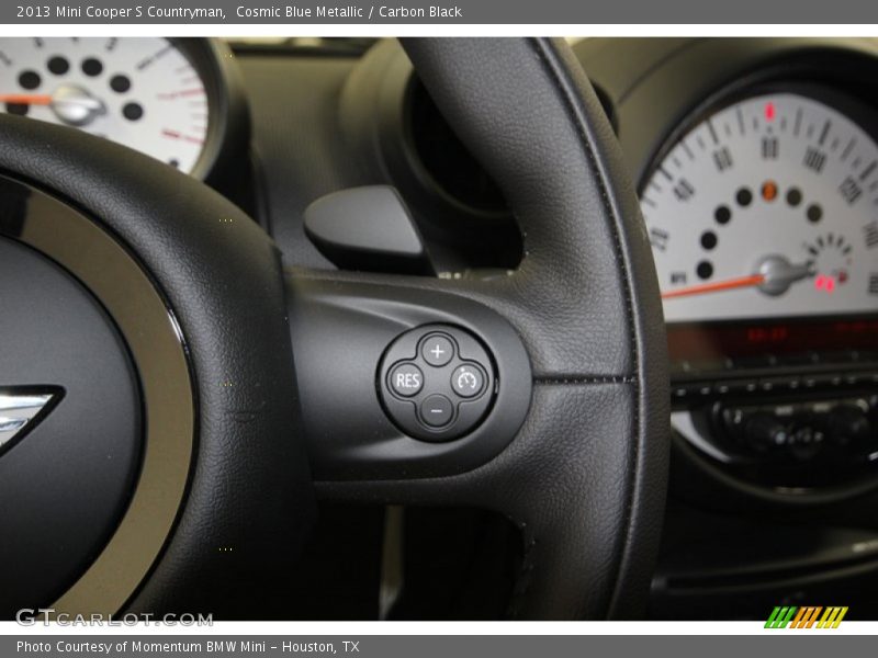 Cosmic Blue Metallic / Carbon Black 2013 Mini Cooper S Countryman