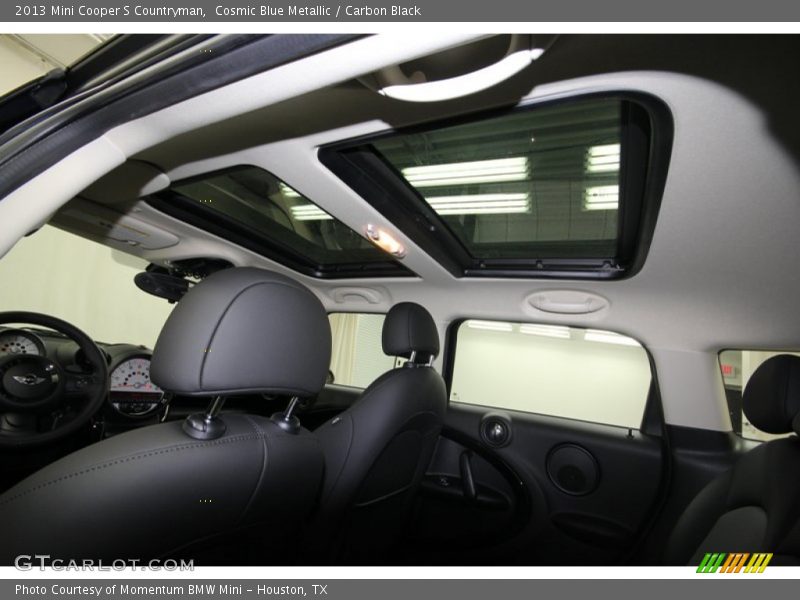 Cosmic Blue Metallic / Carbon Black 2013 Mini Cooper S Countryman