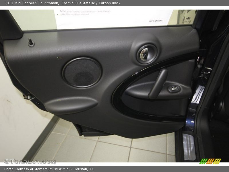 Cosmic Blue Metallic / Carbon Black 2013 Mini Cooper S Countryman