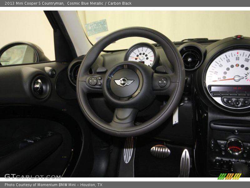 Cosmic Blue Metallic / Carbon Black 2013 Mini Cooper S Countryman