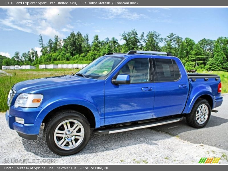  2010 Explorer Sport Trac Limited 4x4 Blue Flame Metallic