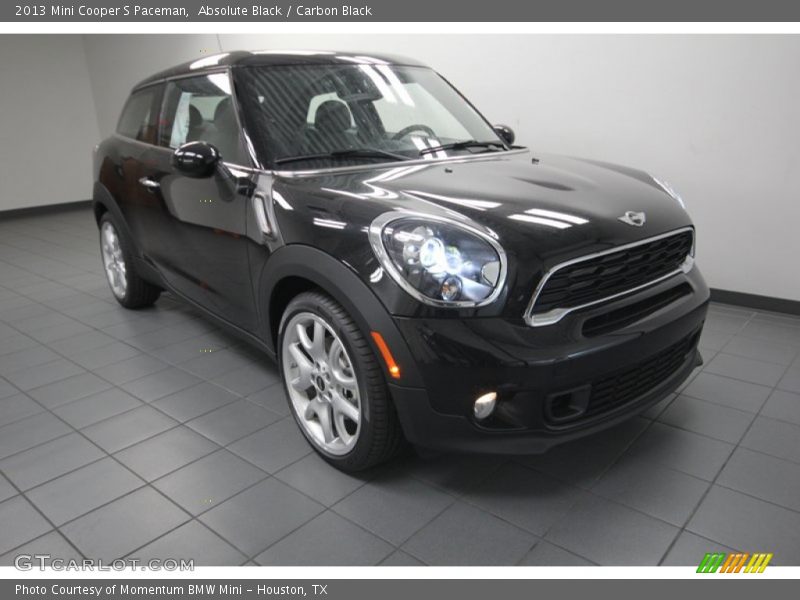 Absolute Black / Carbon Black 2013 Mini Cooper S Paceman