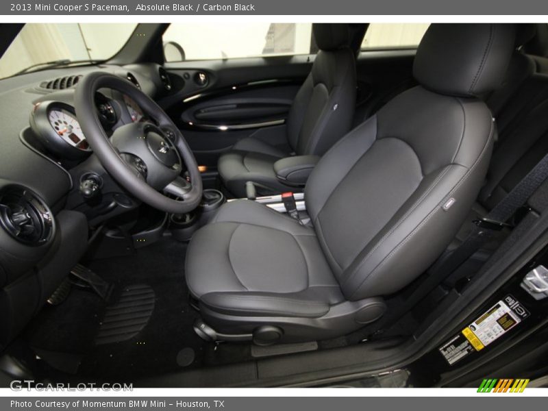 Absolute Black / Carbon Black 2013 Mini Cooper S Paceman