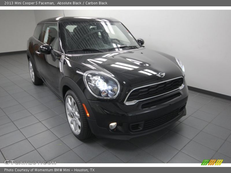 Absolute Black / Carbon Black 2013 Mini Cooper S Paceman