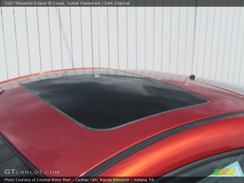 Sunset Pearlescent / Dark Charcoal 2007 Mitsubishi Eclipse SE Coupe