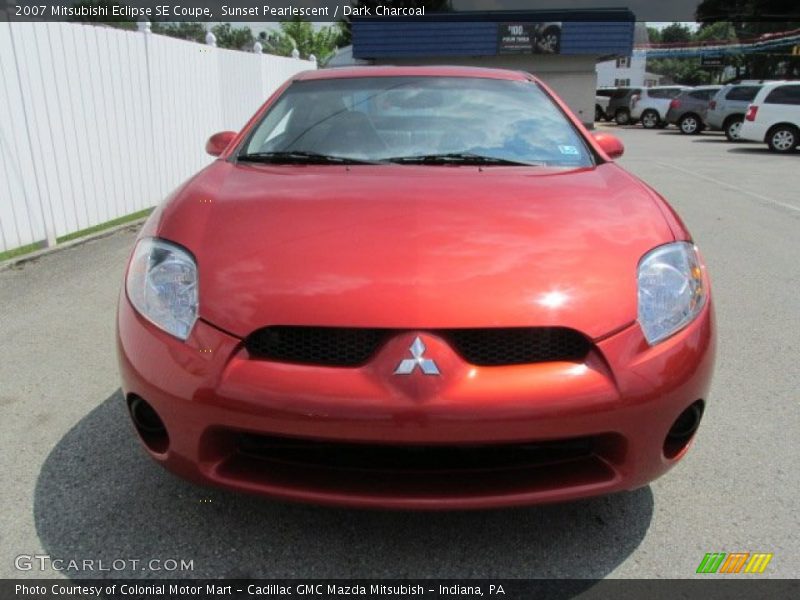 Sunset Pearlescent / Dark Charcoal 2007 Mitsubishi Eclipse SE Coupe
