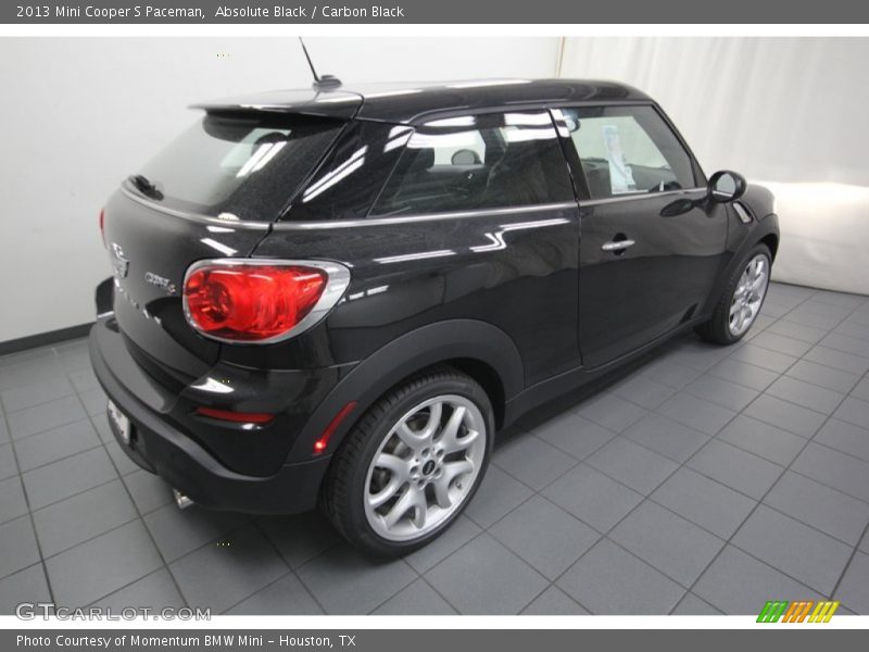 Absolute Black / Carbon Black 2013 Mini Cooper S Paceman