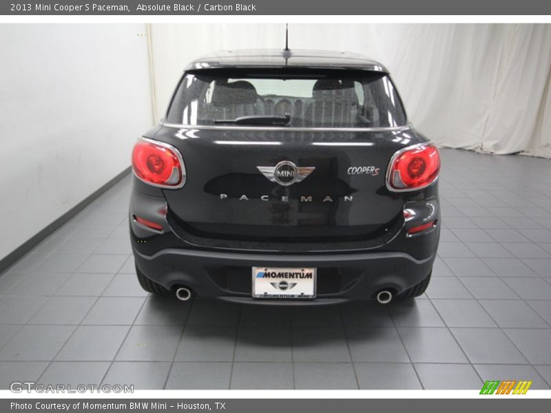 Absolute Black / Carbon Black 2013 Mini Cooper S Paceman