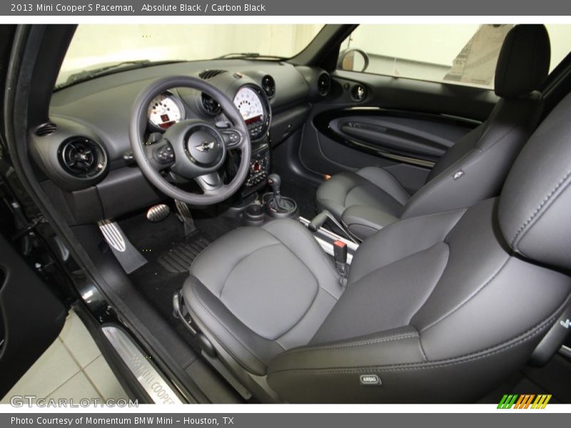 Absolute Black / Carbon Black 2013 Mini Cooper S Paceman