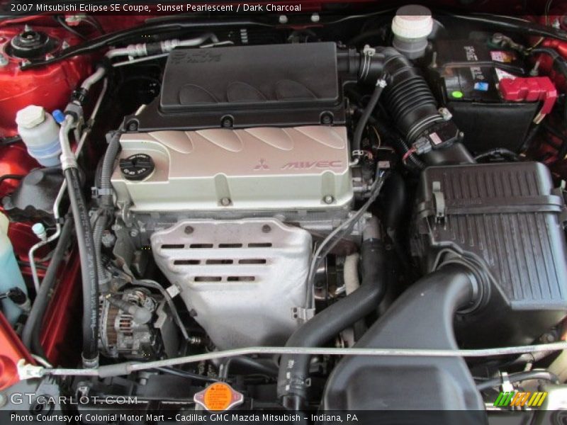 Sunset Pearlescent / Dark Charcoal 2007 Mitsubishi Eclipse SE Coupe