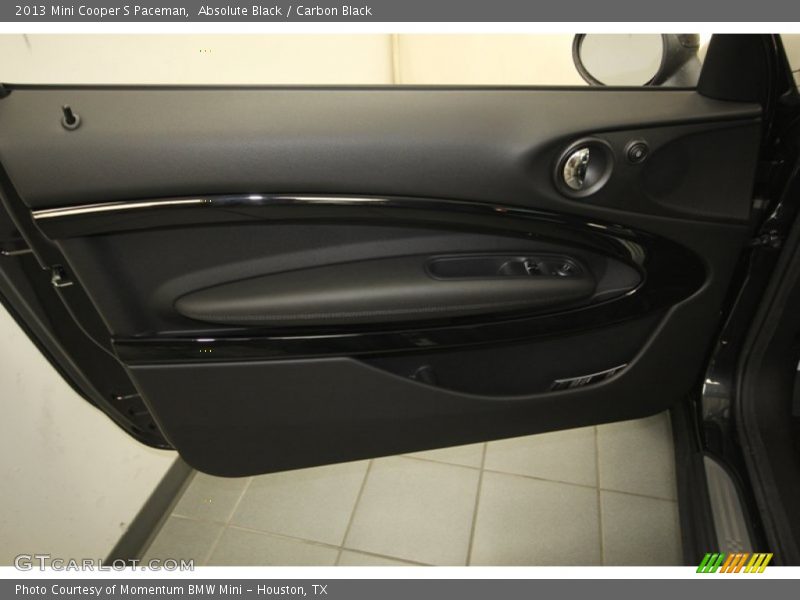 Absolute Black / Carbon Black 2013 Mini Cooper S Paceman
