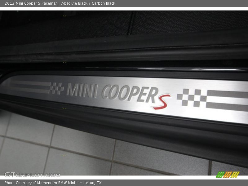 Absolute Black / Carbon Black 2013 Mini Cooper S Paceman