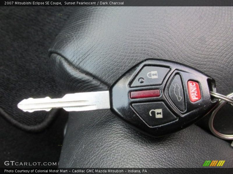 Sunset Pearlescent / Dark Charcoal 2007 Mitsubishi Eclipse SE Coupe