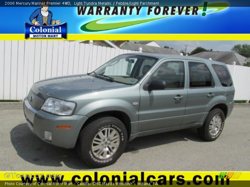 Light Tundra Metallic / Pebble/Light Parchment 2006 Mercury Mariner Premier 4WD
