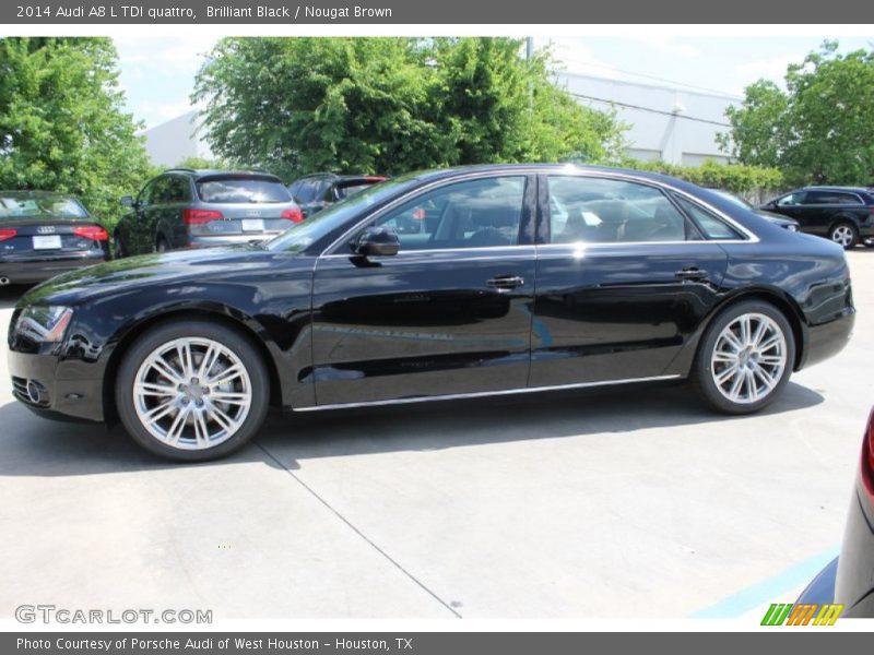  2014 A8 L TDI quattro Brilliant Black