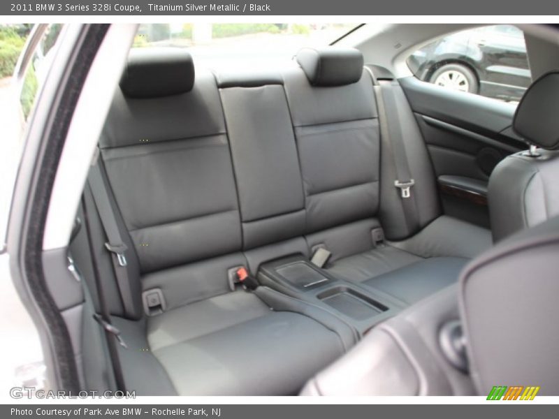 Titanium Silver Metallic / Black 2011 BMW 3 Series 328i Coupe