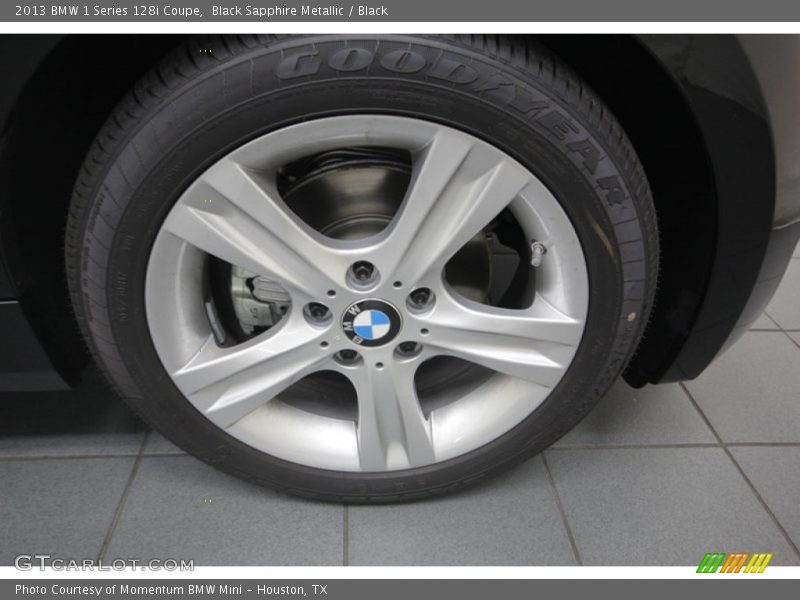 Black Sapphire Metallic / Black 2013 BMW 1 Series 128i Coupe