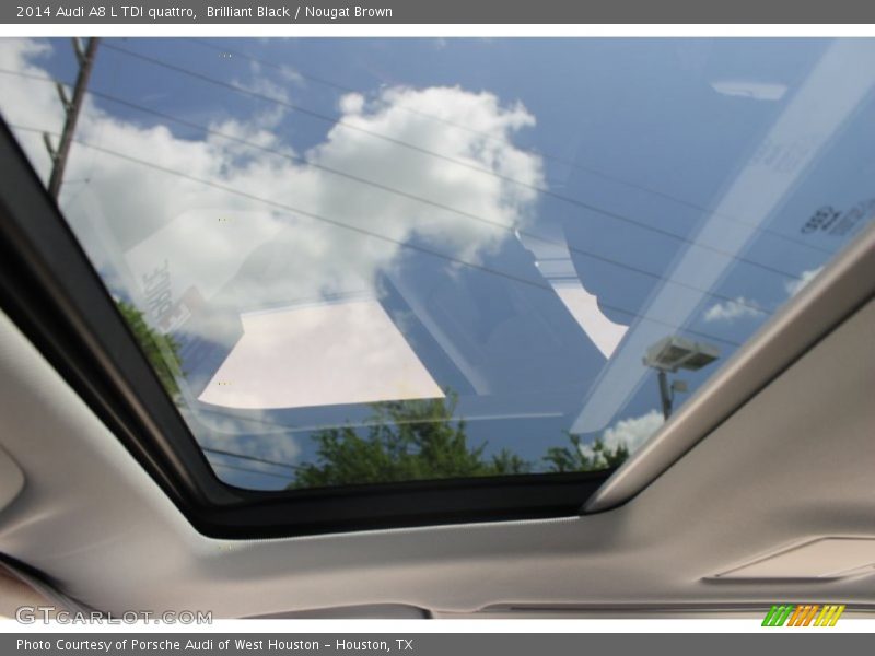 Sunroof of 2014 A8 L TDI quattro