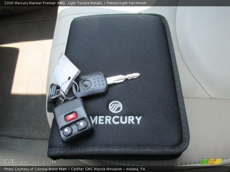 Light Tundra Metallic / Pebble/Light Parchment 2006 Mercury Mariner Premier 4WD