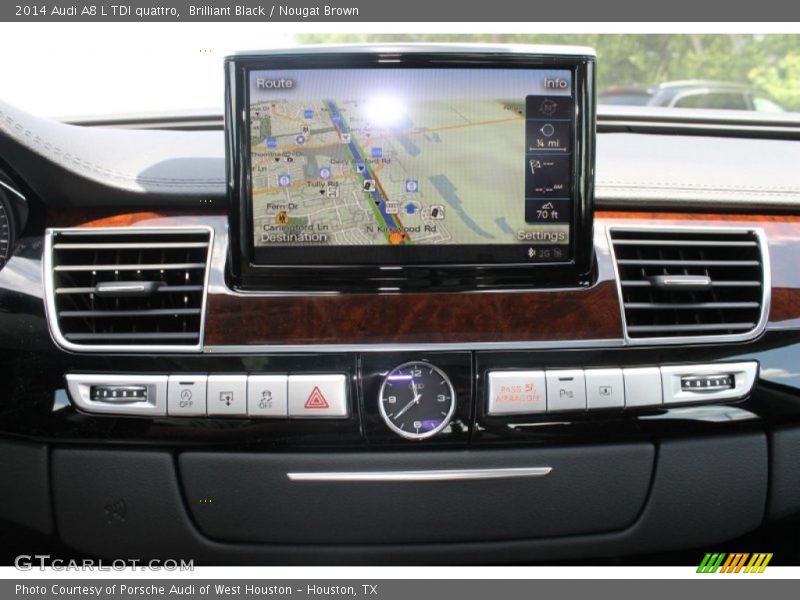 Navigation of 2014 A8 L TDI quattro