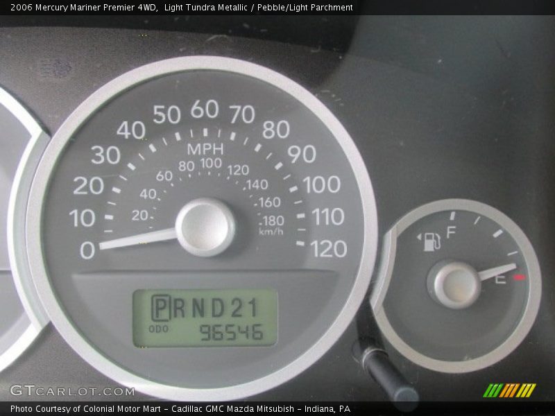 Light Tundra Metallic / Pebble/Light Parchment 2006 Mercury Mariner Premier 4WD