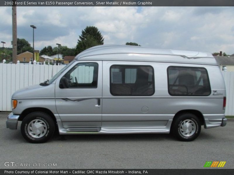  2002 E Series Van E150 Passenger Conversion Silver Metallic