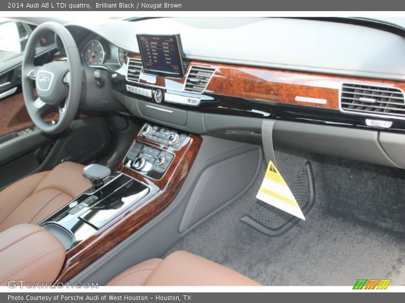Dashboard of 2014 A8 L TDI quattro