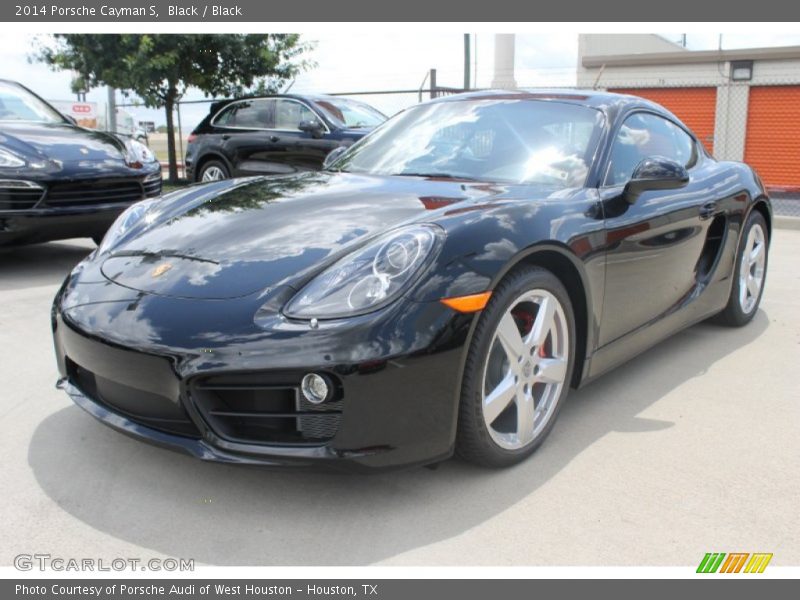 Black / Black 2014 Porsche Cayman S