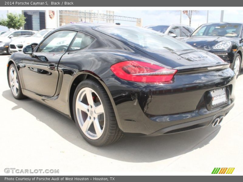 Black / Black 2014 Porsche Cayman S