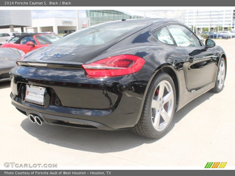 Black / Black 2014 Porsche Cayman S