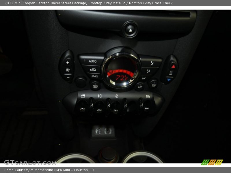 Rooftop Gray Metallic / Rooftop Gray Cross Check 2013 Mini Cooper Hardtop Baker Street Package