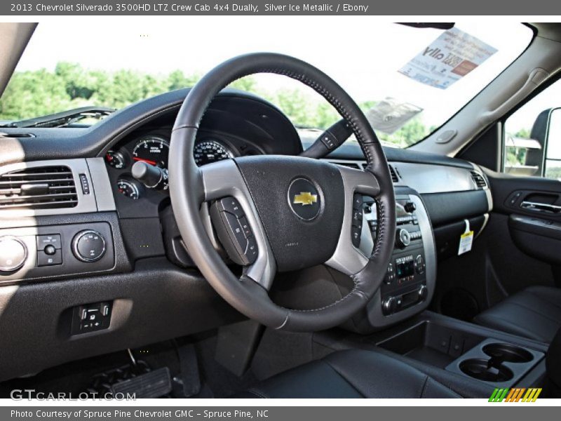  2013 Silverado 3500HD LTZ Crew Cab 4x4 Dually Steering Wheel