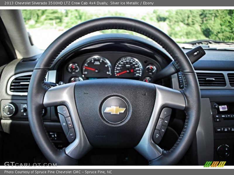  2013 Silverado 3500HD LTZ Crew Cab 4x4 Dually Steering Wheel