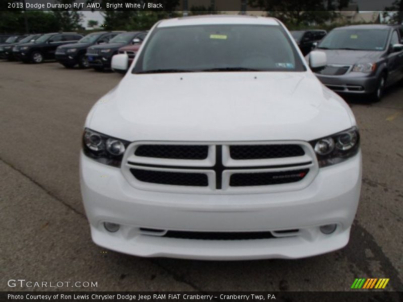 Bright White / Black 2013 Dodge Durango R/T AWD