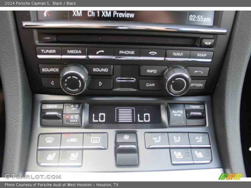 Controls of 2014 Cayman S