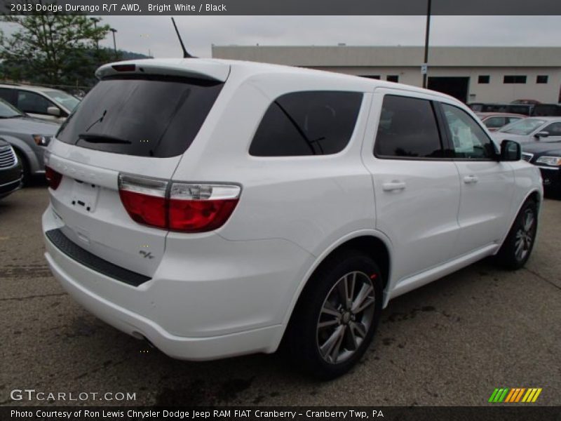 Bright White / Black 2013 Dodge Durango R/T AWD