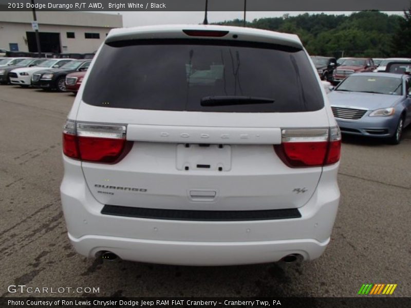 Bright White / Black 2013 Dodge Durango R/T AWD