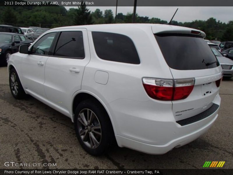 Bright White / Black 2013 Dodge Durango R/T AWD