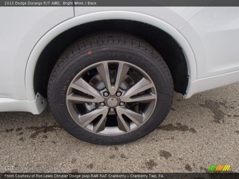 Bright White / Black 2013 Dodge Durango R/T AWD